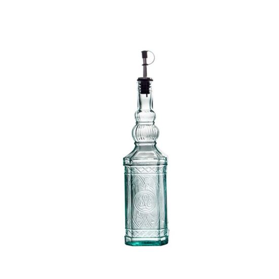 700CC SQUARE BOTTLE W/POURER H34CM/D8CM Pack Of 2 CC 6450333