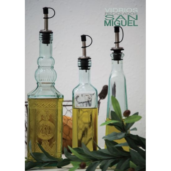 350CC TAPERED BOTTLE W/POURER H30CM/D7CM Pack Of 3 CC 6453113