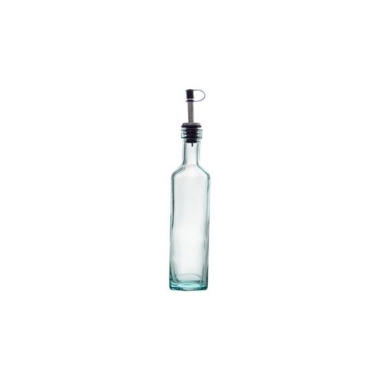 400CC SQUARE BOTTLE W/POURER H29CM/D6CM Pack Of 3 CC 6459903