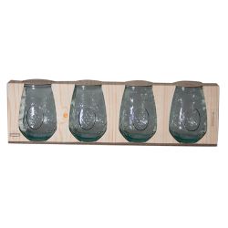SET 4 65CL GLASS MEDITERRANEO