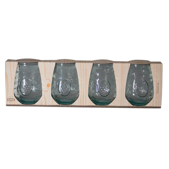 SET 4 65CL GLASS MEDITERRANEO CC 64XW234201