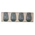 SET 4 65CL GLASS MEDITERRANEO