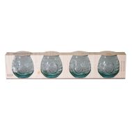 SET 4 40CL GLASS MEDITERRANEO