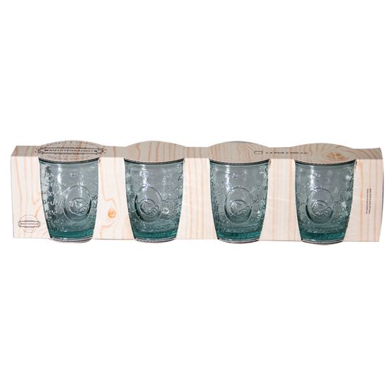 SET 4 40CL TUMBLER MEDITERRANEO CC 64XW234401