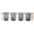SET 4 40CL TUMBLER MEDITERRANEO