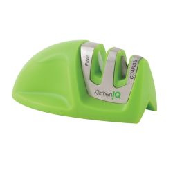 EDGE GRIP 2-STAGE SHARPENER GREEN EDGE GRIP 2-STAGE SHARPENER GREEN