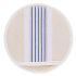 POT GRAB BLUE/CREAM STRIPE 22CM Pack Of 2
