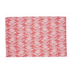 TEA TOWEL CORAL LEAF 46X70CM Pack Of 2