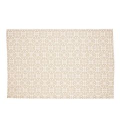 TEA TOWEL TAUPE TILE 46X70CM Pack Of 2
