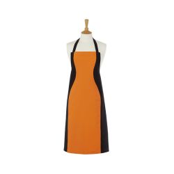 **BLACK/ORANGE HOURGLASS APRON