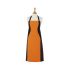 **BLACK/ORANGE HOURGLASS APRON