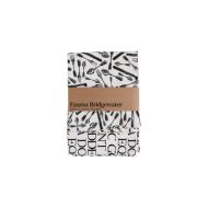 SET 2 TEA TOWELS EB KNIVES & FORKS