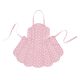 EMILY PANEL APRON/PINK SPOT CC 828202