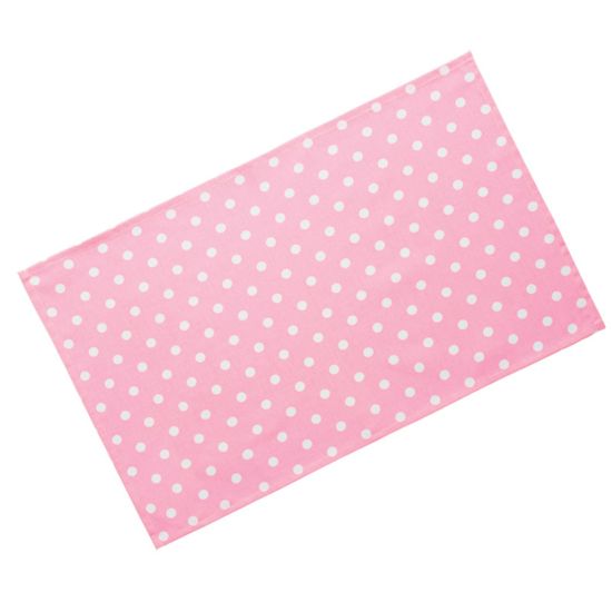 EMILY TEA TOWEL PINK SPOT 46X70CM CC 828208