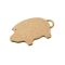 *TRIVET W/ROPE PIG 280MM CORK Pack Of 2 *TRIVET W/ROPE PIG 280MM CORK Pack Of 2