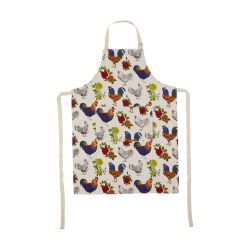 ADULT PVC APRON ROOSTER 59X81CM Pack Of 2