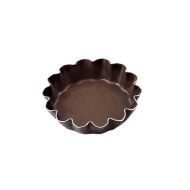 80MM N/S RND FLUTED TART MOULD F/B