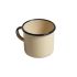 MUG STRAIGHT D7CM/0.2L CREAM/BLK