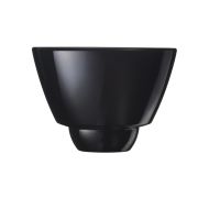 *COUPELLE EVA BLACK 15CL/HT6.2CM