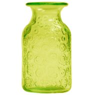 VASE/CARAFE FLORA GREEN HT16CM/D9CM
