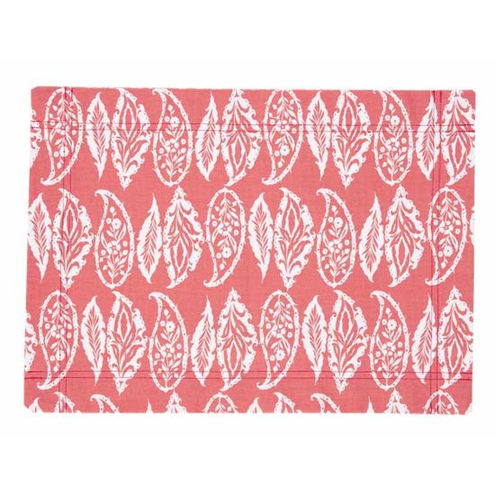 PLACEMAT CORAL LEAF 42X30CM CC CS-811007-1