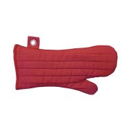 OVEN MITT RED DENIM 20X37CM